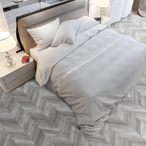 CHEVRON SILVER ПРОБКОВОЕ ПОКРЫТИЕ CORKSTYLE ПРОБКОВЫЙ ПОЛ КЛЕЕВОЙ CHEVRON